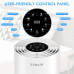 STEALTH Air Purifier for Home, H13 True HEPA Filter, Covers up to 323 sq.ft, Remove 99.97% of Airborne particles Such as Smoke, Dust, Odors, Pets Hair in Bedroom, Desktop Air Purifiers, JAP230W