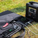 FlashFish 50W 18V Portable Solar Panel Foldable Solar Charger for Camping Power Generator SP50W