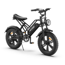 HAPPYRUN HR-G50 Electric Bike 48V 18Ah Battery 750W Motor 20inch Tires 110KM Mileage 120KG Max Load Electric Bicycle