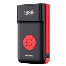 Andeman 4000A 150PSI 11200mAh Portable Jump Starter with Air Compressor Function