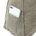 Sofa Back Cushion Bed Couch Seat Back Pad Waist Support Triangular Wedge Pillow Backrest Home Office Furniture Decorations