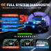 Autel MaxiCOM MK900BT 11 OS 8-inch LCD Auto Diagnostic Scanner Tool 40+ Reset Bi-directional Control Active Test