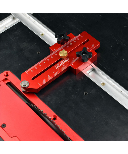 ENJOYWOOD GD704C Upgrade Aluminum Alloy Table Saw Thin Rip Jig For Woodworking Repeat Thin Cut Easy Thin Board Cutting