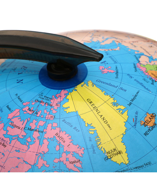 12.6inch World Globe Students Kid Teachers Geography Learning Home Outdoor Entertainment