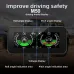 Car Head Up Display Digital Speed Slope Meter Inclinometer With GPS Speedometer Compass Real Time Measurement