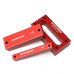 ENJOYWOOD Metric Inch Woodworking Setup Blocks Height Gauge Precision Aluminum Alloy Setup Bars for Router and Table Saw Accessories