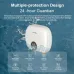 Briwellna P32 Tankless Water Heater 110V/220V On-Demand Hot Water Compact Size Smart Protection for Kitchen,Bathroom,Balcony