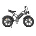 HAPPYRUN HR-G50 Electric Bike 48V 18Ah Battery 750W Motor 20inch Tires 110KM Mileage 120KG Max Load Electric Bicycle