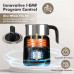 Electric Milk Frother and Steamer, 9 Functions for Milk Foam Hot and Cold, Hot Chocolate Maker, Milk Warmer for Coffee Latte Cappuccino Macchiato, Food Grade Stainless Steel Detachable Milk Heater