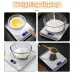 Comfook High Precision Kitchen Scale LCD Electronic Measuring Digital Display 10kg Portable Baking Scales Milk Coffee bean Weight Tools