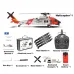 Eachine E200 EXP 2.4G 6CH 6-Axis Gyro Optical Flow Localization Dual Brushless Motor 1:47 Scale Flybarless MH-60 Coasts Guard Resure RC Helicopter