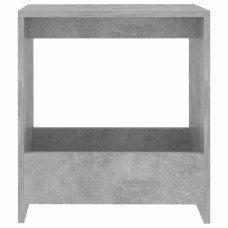 Side Table Concrete Gray 20"x10.2"x20" Chipboard