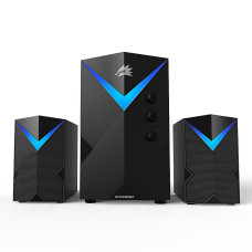 BlitzWolfBW-GT2 Computer Speaker 20W with 2.1 Channel Combination Speakers Powerful Bass Dazzling Light bluetooth Version Multiple Connections