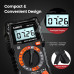 Direct Kaiweets KM100S Digital Multimeter True-RMS Backlit for AC DC Voltage Current Resistance Capacitance Measures Ideal for Household Automotive and Industrial Usage