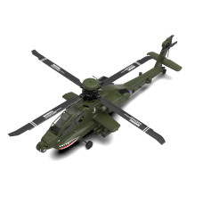 Eachine E250 AH-64 Apache 2.4G 6CH 3D 6-Axis Gyro Dual Brushless Motor 1:32 Scale Flybarless RC Helicopter Compatible With Futaba S-FHSS Protocol