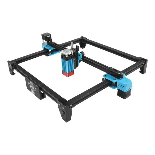 TWO TREES TOTEM S 40W Laser Engraving Machine Frame Kit Laser Engraver Compressed Spot LD+FAC 5W 5.5W Fast High Precision Printer Laser Cutter For Metal Wood Stainless Steel