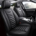 Eluto 5 Seats Car Seat Covers Universal PU Leather Seat Cushion Non-slip Protector Mat