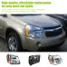 1 Pair Car Headlight Assembly Clear Lens Cover Headlamp No Bulbs for Chevrolet Equinox 2005-2009
