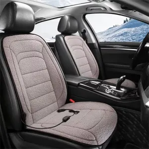 Heated Car Seat Cover Winter Heated Seats Cushion Car Office Seat Electric Warmer Pad