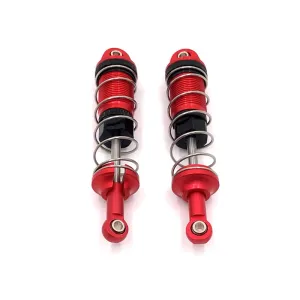 2pcs Metal Upgraded Front Rear Oil Shock Absorber For 1/16 SCY JJRC RC Car Parts