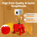 [EU/US Direct]AOSEED X-MAKER JOY 3D Printer for Kids High Precision 0.05mm 200mm/s Printing Speed Wi-Fi USB Enclosed Safe Design AI Voice Interaction Customization with 4er/8er Colorful PLA Filament Set