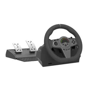 HS-GT001 270 Game Racing Wheel Gaming Simracing Car Pedal Vibration Controller Racing Steering Wheel for PS4/PS3/Switch/PC