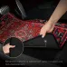 4 Pcs Car Floor Carpets Persian Style Set Front and Rear Carpets Pattern Printed Car Interior Foot Mats for Most Cars Trucks SUVs