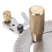 Wnew Ugraded Table Saw Miter Gauge with 27 Angle Stops / 450mm Fence / Flip Stop for Repeatable Angled Cuts for Woodworking Table Saw