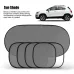 1/2/5PCS Portable Car Window Sunshade with Suction Cup Shade Universal Car Curtain Sun Shade Car Styling Covers Sun Visor
