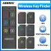 ABBREE KF-106 Wireless Key Finder 50-100 Ft Range 80 dB Sound CR2032 Battery Key Finder Pet Tracker Item Locator Anti Lost Device