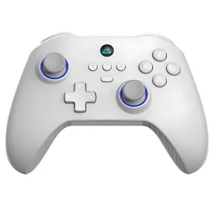 Z03DP Wireless Gaming Controller with Hall Joystick Dual Trigger bluetooth-compatible 5.3 Gamepad Six-asis Somatosensory Function Dual Motor Vibration Macro Programming Back Keys for Switch PC iOS Desktop