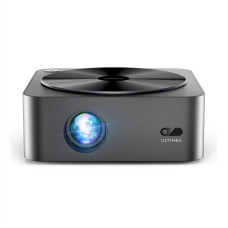 [US Direct] Refurbished Ultimea Apollo P40 Projector 4K Supported 700 ANSI Lumens 5G Dual Band WIFI Auto Focus Auto-keystones Bluetooth 5.1 10W DSP Built-in Speakers Native 1080P Resolution Home Theater Outdoor Movie