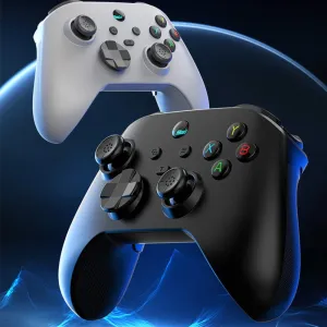 G6 Wireless bluetooth Game Controller Hall Effect Joystick and Trigger Built-in Six-axis Gyro Vibration Turbo Function Asymmetric Motor for Switch PC Android iOS