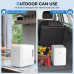 ECOWELL WRE100 Mini Fridge for Bedroom 4L/6 Can Skincare Fridge  AC/DC Portable Compact Small Refrigerator for Office Dorm Car Desk for Skin Care Makeup Cosmetic