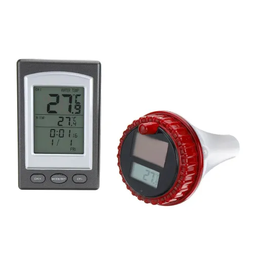 Float Solar Sensor Pool Thermometer Wireless Swimming Water Temperature Receiver