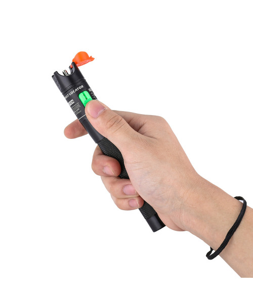 30MW 30KM Visual Fault Locator Optical Fiber Cable Tester Meter for CATV Telecommunications with 1.25mm FC or 2.5mm Connector