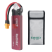 ISDT BattAir 2nd Gen 7.4V 2200mAh 50C 2S Smart LiPo Battery Wireless APP Control XT60 Plug for RC Drones Airplane