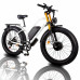 KETELES XF4000 Electric Bike 48V 23AH Removable Battery 1000W*2 Dual Motors 26inch Tires 90KM Max Mileage 200KG Max Load Electric Bicycle