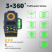 Direct CIGMAN 3x360 CM-701/CM-701SE Self Leveling Line Laser Level Cross Line for Wall Hanging Picture Frame Leveling, Rechargeable Battery, Remote Control & Magnetic Bracket Included, 100ft Working Distance CM-701/CM-701SE