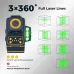 CIGMAN 3x360 CM-701/CM-701SE Self Leveling Line Laser Level Cross Line for Wall Hanging Picture Frame Leveling, Rechargeable Battery, Remote Control & Magnetic Bracket Included, 100ft Working Distance CM-701/CM-701SE