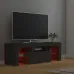 TV Cabinet with LED Lights Gray 47.2"x13.8"x15.7