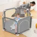 Comomy 6 Sided Baby Playpen for Babies Baby Playard Infants Toddler 6 Panels Safety Folding Indoor Outdoor Kids Play Pens Baby Fence Game Toy Pool Tent