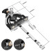 HONGDUI HD-TB01 Precision Miter Gauge 0-70 Degree Woodworking Table Saw Push Handle 70 Angles Assembly Angle Ruler with Quick 0 22.5 45 67.5 Setting