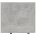 TV Cabinet Concrete Gray 31.5"x13.4"x11.8" Chipboard