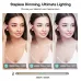 Janolia Floor lamp Lash Light for Eyelash Tech LED Half Moon Light Lash Lamp Esthetician Light Adjustable Brightness 360Rotating for Lash Tech Tattoo Beauty