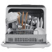 BlitzHomeBH-CDW1 Smart Portable Countertop Dishwasher US Plug with APP Control, 4-6 Sets Big Capacity, Dual Water Inlet Modes, 360Spraying, 75High Temperature, Five Cleaning Modes, Drying Function