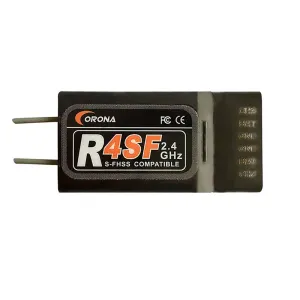 CORONA R4SF 2.4GHZ 4CH S-FHSS RC Receiver for FUTABA T6J T8J T10J T14SG RC Transmitter