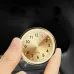 Car Dashboard Decoration Clock High Precision Quartz Clock with Night Glow Alloy Car Clock Watch
