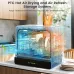 BlitzHome BH-6-CDW Portable Countertop Dishwasher With 5.2L Built-in Water Tank 9 Programs PTC Hot Air Drying 3D 360 3 Sprayers Water-Saving