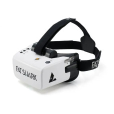 FatShark Scout 4 Inch 1136x640 NTSC/PAL Auto Selecting FPV Goggles Video Headset Bulit-in Battery DVR For RC Racing Drone (Inclusive of European VAT)